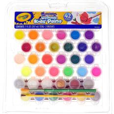 Water Colors Crayola CYO540157 Washable Kids Paint Set, Assorted