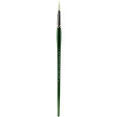 White Brushes Princeton Synthetic Bristle Brush Round, Size 8