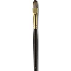 Brown Brushes Winsor & Newton Monarch Brushes 8 short filbert long handle