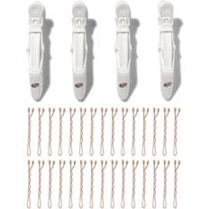 Hårstyling Clip Kit 4 Rumklemmer 30 Hårklemmer