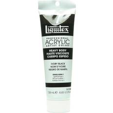 Liquitex Heavy Body Professional Artist Acrylic Colors ivory black 4.65 oz