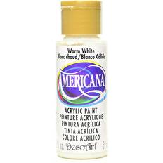 White Acrylic Paints Deco Art Americana Acrylic Paints warm white 2 oz