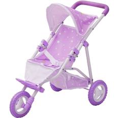 Space Dolls & Doll Houses Teamson Kids Olivias Little World Twinkle Stars Dolls Jogging Stroller