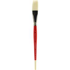 Red Painting Accessories Winsor & Newton Series 680, One-Stroke Bristle, 3/4" Nylon, Red