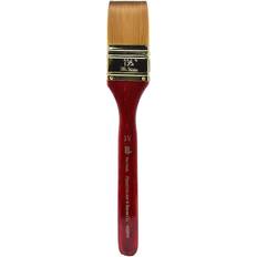 Princeton Heritage Sable Brush Flat Wash, Short Handle, Size 1-1/2"