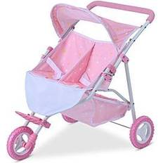 Teamson Kids Olivias Little World Double Baby Doll Stroller