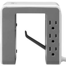 Schneider Electric PE6U4W SURGEARREST ESSENTIAL MULTI-USE 6 OUTLET WITH 4 PORT 4.8A USB