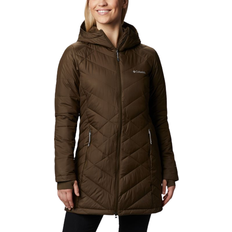 Columbia Women's Heavenly Long Hooded Jacket - Olive Green