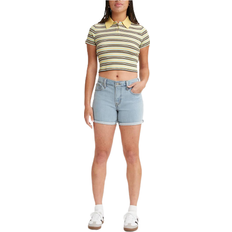 Levi's Mid Length Shorts Women's - Lapis Outsider Shorts/Medium Wash