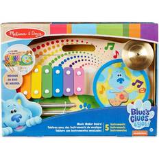 Metal Toy Xylophones Melissa & Doug Blue's Clues & You! Wooden Music Maker Board