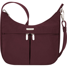 Travelon Anti-Theft Essentials East/West Hobo Small - Dark Bordeaux