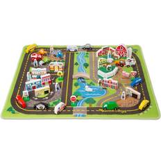 Melissa & Doug Deluxe Road Rug Play Set