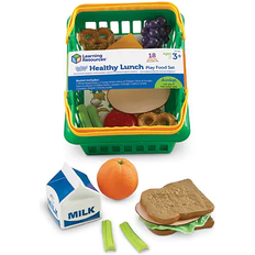 Plástico Juguetes de Comida Learning Resources Pretend & Play Healthy Lunch