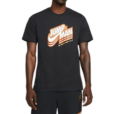 Nike Jordan Jumpman Short-Sleeve Graphic T-shirt - Black/Metallic Gold