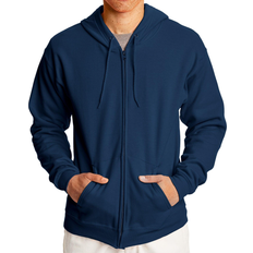 Hanes ComfortBlend EcoSmart Full Zip Hoodie - Navy