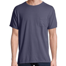 Hanes ComfortWash Garment Dyed Short Sleeve Pocket T-shirt Unisex - Anchor Slate