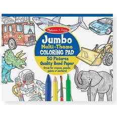 Space Coloring Books Melissa & Doug Jumbo Multi Theme Coloring Pad 4226