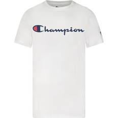 Champion Boys Tops Champion Boy's Script T-shirt - White (8479CB)