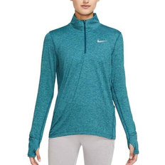 Nike Element 1/2-Zip Running Top Women - Marina/Washed Teal/Heather