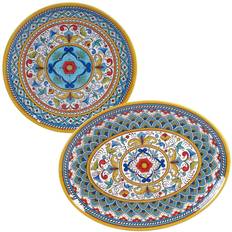 Certified International Portofino Serving Platter & Tray 2pcs