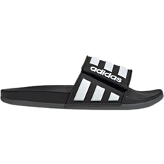 Slides on sale adidas Adilette Comfort Adjustable - Core Black/Cloud White/Grey Six