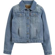 Levi's S Outerwear Levi's Girl's Denim Trucker Jacket - Carli Blue