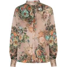 Karmamia cornelia shirt Karmamia Copenhagen Cornelia Shirt - Daisy Mocha