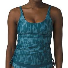 Turquoise - Women Tankinis Prana Melody Tankini - Deep Verde Ikat