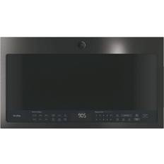 Black over the range microwave GE PVM9005BLTS Black