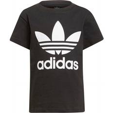 Adidas Kid's Adicolor Trefoil Tee - Black/White (H25245)