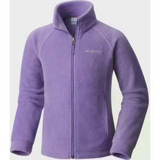 Girls - Purple Fleece Garments Columbia Girl's Benton Spring Fleece Jacket - Grape Gum