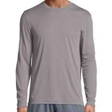 Hanes Sport FreshIQ Cool DRI Long Sleeve T-shirt Men - Graphite