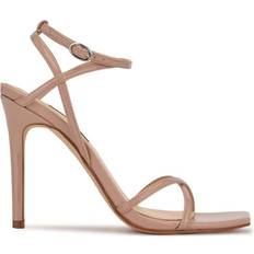 Nine West Pink Slippers & Sandals Nine West Tidle - Barely Nude