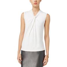 Tommy Hilfiger Knot-Neck Top - Ivory