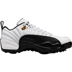 Sport Shoes Nike Air Jordan 12 Low - White/Metallic Gold/Taxi/Black