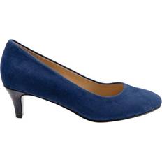 Trotters Fab - Navy Suede