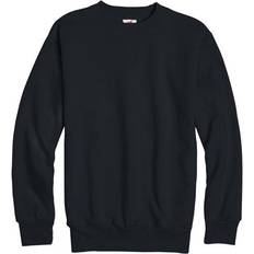 Black - Boys Sweatshirts Hanes Youth ComfortBlend EcoSmart Crewneck Sweatshirt - Black