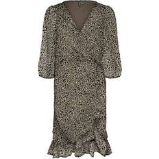 Vero Moda Ruched Minidress - Tigers Eye