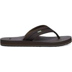 38 ⅔ - Herren Flip-Flops Sanuk Ziggy - Dark Brown