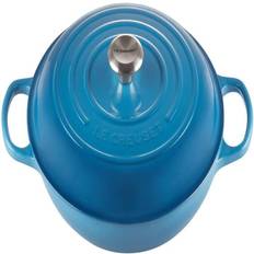 Le Creuset Marseille Blue Signature med låg