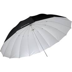 Westcott White/Black Bounce Parabolic Standard Umbrella (7'