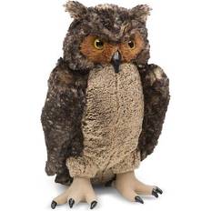 Melissa & Doug Lifelike Plush Owl