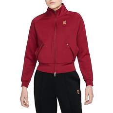 Tennis - Women Outerwear Nike Court Full-Zip Tennis Jacket Women - Pomegranate