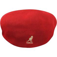 Kangol Tropic 504 Scarlet Flat Cap 504 Ventilerad Röd
