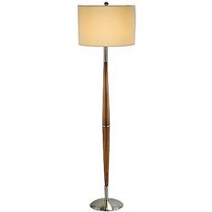 Wood Floor Lamps & Ground Lighting Adesso Hudson Floor Lamp 61"