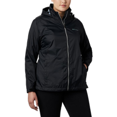 3XL Rain Jackets & Rain Coats Columbia Women’s Switchback III Jacket Plus - Black