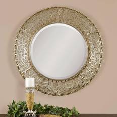 Gold Mirrors Uttermost Alita Wall Mirror 81.3x81.3cm