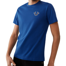 True Religion Felt Buddha Logo T-shirt - Cobalt