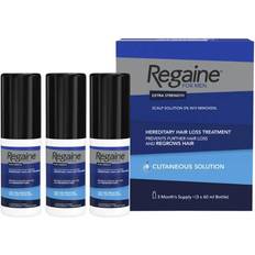 Regaine For Men Extra Strength Scalp Solution 3 x 60 ml 60ml 3pcs Liquide