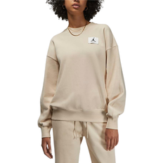 Nike Jordan Essentials Fleece Crew Sweatshirt Women's - Sand Drift